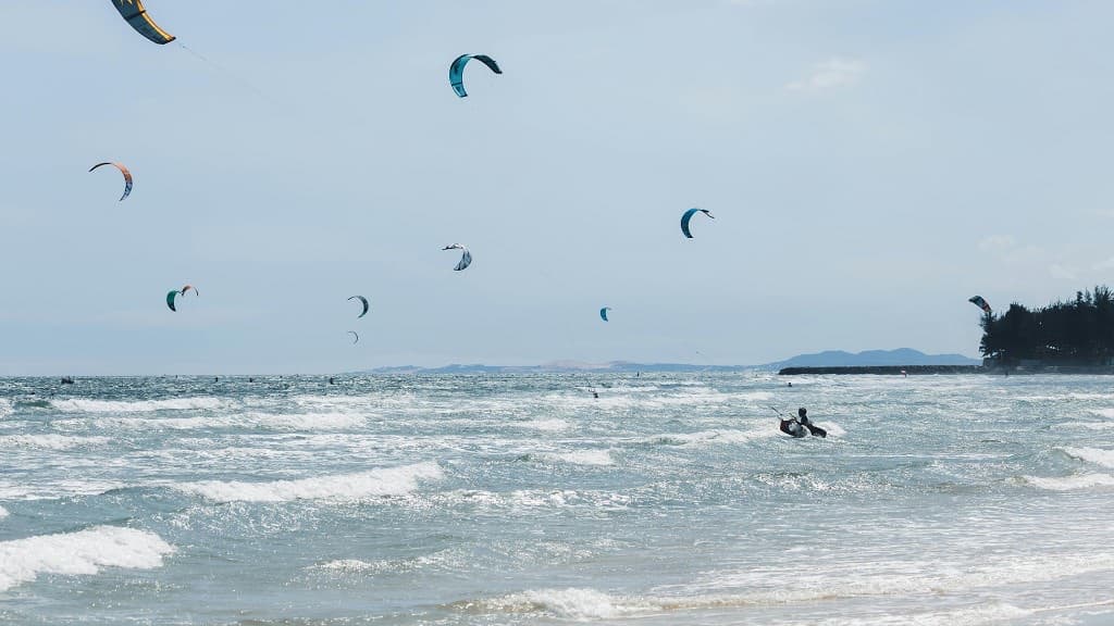 kitesurf photos - windy session