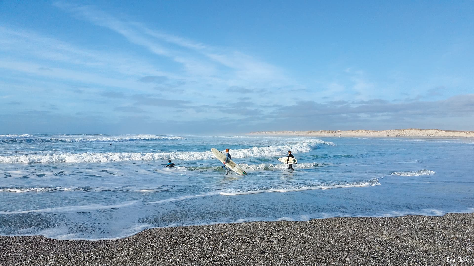 La Torche surf photo - session at the main beach