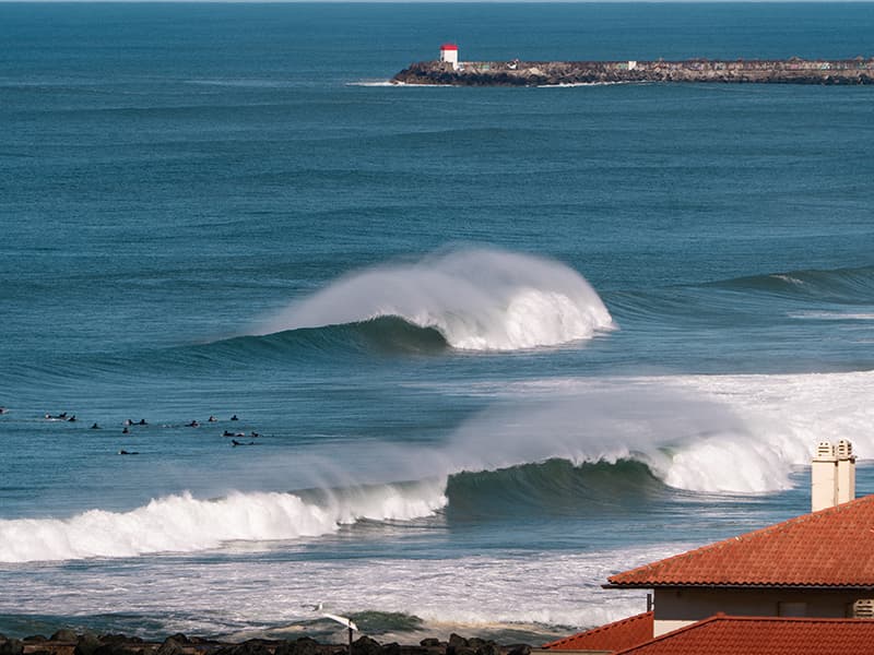Anglet surf photographer during a Cavaliers session