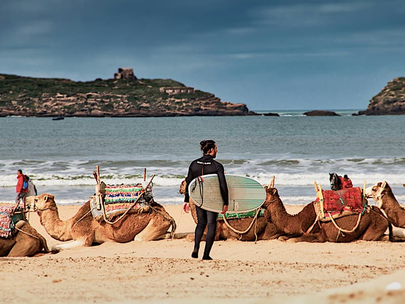 Essaouira surf photographer during a session