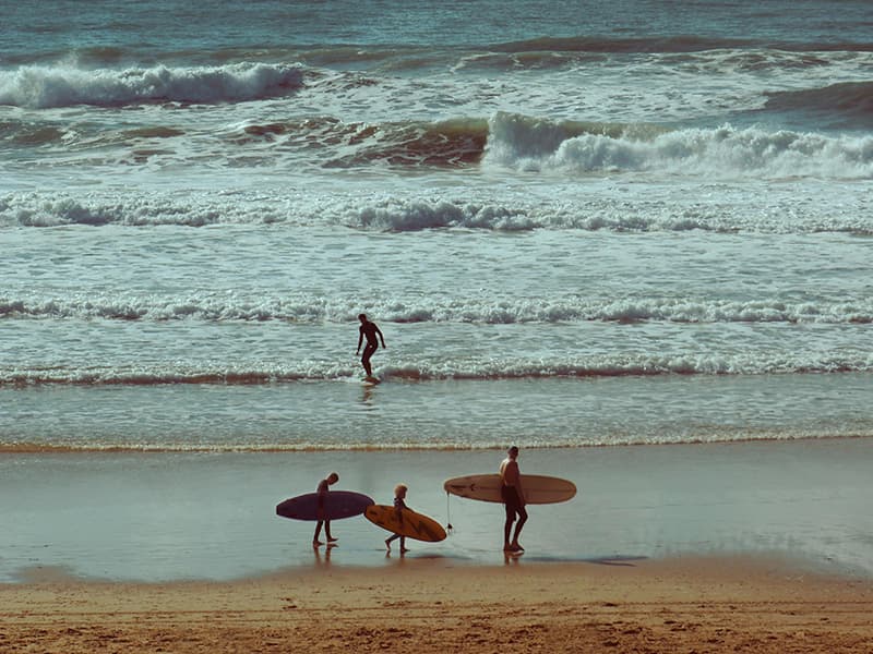 Lacanau surf photographer during a Centrale session