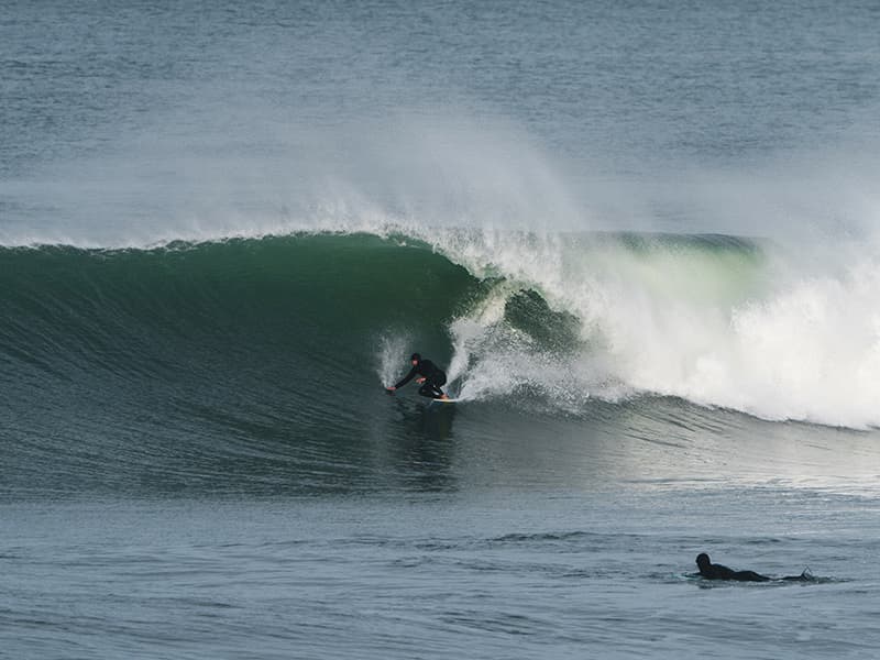 Peniche surf photographer during a session